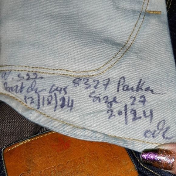 Shockoe Atelier Handmade Denim Skinny Jeans 27 - Picture 6 of 7